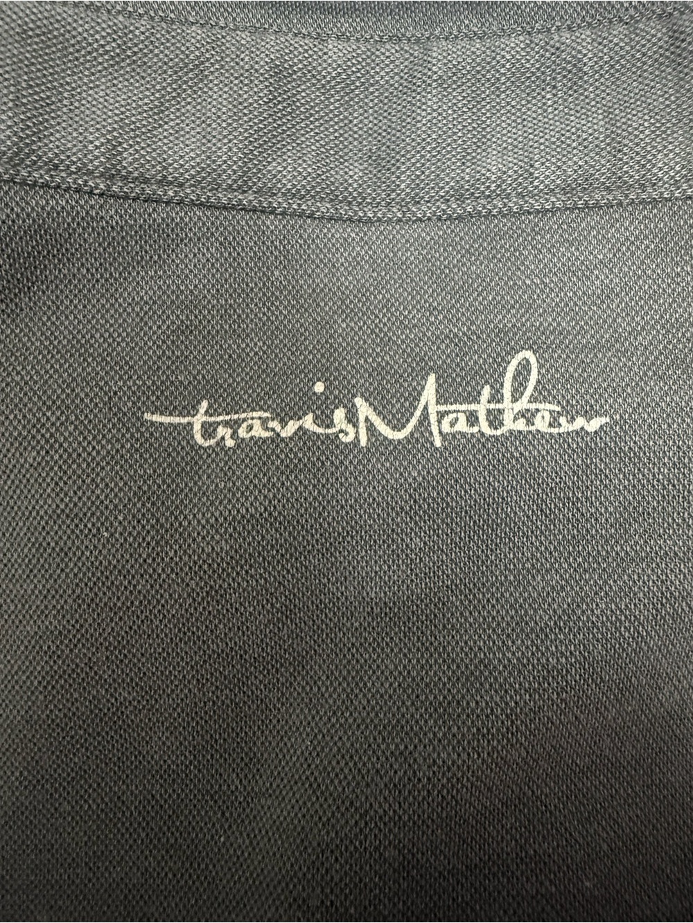 TravisMathew Golf Polo Shirt Mens Large Blue Performance Casual - Picture 10 of 10